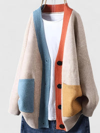 Karla | Zeitloser Damencardigan in soften Materialien - Beige