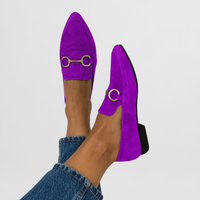 Amelia | Komfortable Damen Mokassins - Lila