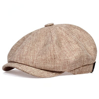 Luftige Retro-Herrenkappe für Frühling und Sommer - Khaki