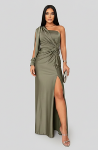 Alice | Damen Maxikleid – Zauberhaftes Wunderschönes Maxi Kleid - Mint Green
