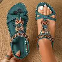 Marijke – Bequeme Orthopädische Sandalen - Grün