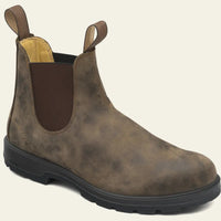 Elodie - Retro-Chelsea-Boots - Braun