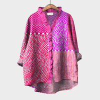 Cassandra™ - Elegante Sommerbluse - Rosenviolett