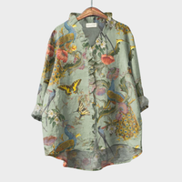Scarlett™ - Elegante Sommerbluse - Grün