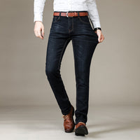 Herren Slim-Fit Stretch Jeans | Komfort und klassische Passform - Schwarz