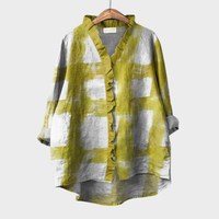 Melissa™ - Elegante Sommerbluse - Gelb