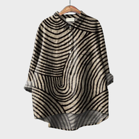 Melina™ - Elegante Sommerbluse - Schwarz