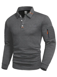 Mara | Gepolsterter Damen-Freizeitpullover stylisch - Grau