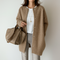 Silvia™ | Warmen und Stilvollen Strickjacke - Khaki