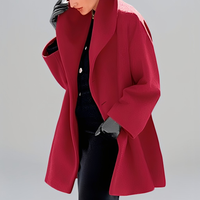 Natalia - Schicke und komfortable Damenjacke - Rot
