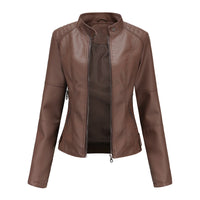 Martha - Zeitlose Damenjacke - Braun