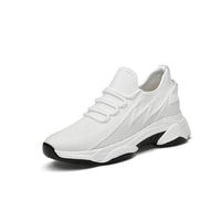 Kevin | Höhensteigernde Sneaker +10CM - Weiß +10CM