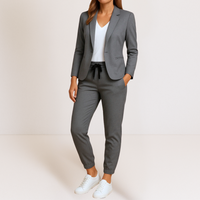 Daizy | Eleganter Zweiteiler-Anzug - Grau