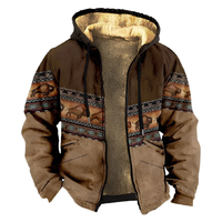 Mervin - Farbige und kuschelige Hoodies für Herren - Braun