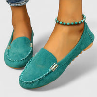 Lilli | Damen Flexible Ballerinas Gummisohle – Flexibler Komfort Ballerina 2026 - Türkis