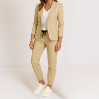 Daizy | Eleganter Zweiteiler-Anzug - Beige