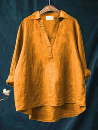 Andrea™ - Elegante Sommerbluse - Gelb