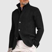 Marc | Elegante Strickjacke - Schwarz