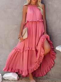 Fien | Elegantes Sommerkleid - Rosa
