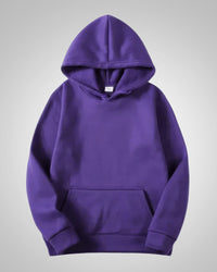 Aiden | Herren Lässiger Oversized Pullover mit Kapuze - Lilla