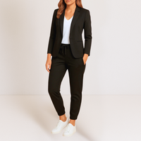 Daizy | Eleganter Zweiteiler-Anzug - Schwarz