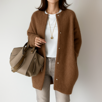 Silvia™ | Warmen und Stilvollen Strickjacke - Karamell