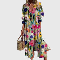 Zariah | Elegantes Maxikleid im Boho-Stil - Mehrfarbig 1