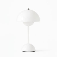 LED Tischlampe Modern Kabellos Skandi Design - Weiß