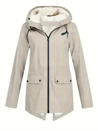 AMELIA - Outdoor-Regenmantel für Damen - Beige