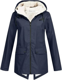 AMELIA - Outdoor-Regenmantel für Damen - Dunkelblau