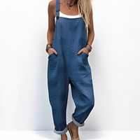 Gladys - Eleganter und komfortabler Jumpsuit - Blau