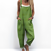 Gladys - Eleganter und komfortabler Jumpsuit - Grün