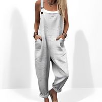 Gladys - Eleganter und komfortabler Jumpsuit - Weiß