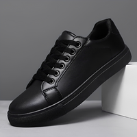 Nicholas - Stilvolle Schnür-Sneaker - Schwarz
