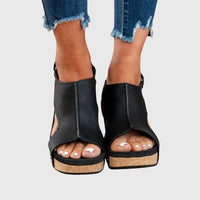 Adela | Orthopädische Sandalen - Schwarz