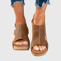 Adela | Orthopädische Sandalen - Braun