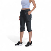 Helena | Moderne Outdoor Caprihose für Damen - Grau