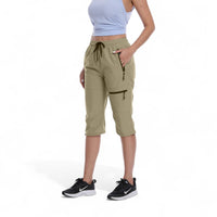 Helena | Moderne Outdoor Caprihose für Damen - Beige