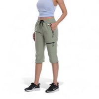 Helena | Moderne Outdoor Caprihose für Damen - Grün