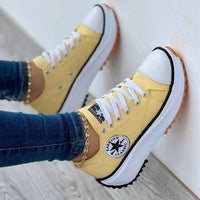 Doreen | Orthopädische Trend Sneaker - Gelb