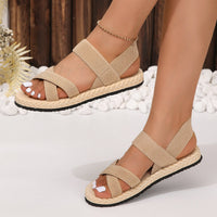 Greta | Stilvolle Sandalen Damen Trend - Aprikose