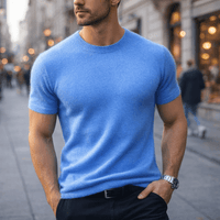 Auro | Ultra-weiches leichtes Damen-T-Shirt - Blau