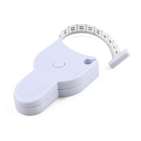 Automatisches Präzisions-Maßband – Genaue Messungen von Taille, Armen, Beinen, Bauch und Kopf - Weiß