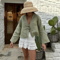 Fiona | Elegante Bluse mit weichem Fall - Grün