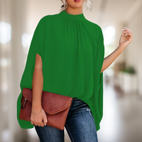 Zara - Stilvolle Bluse mit weitem Schnitt - Grün