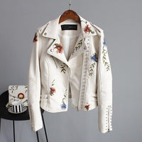 ALICE  - Jacke mit blumenmuster für frauen - Beige