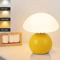 Blush Cloud Keramik-LED-Tischleuchte - Orange