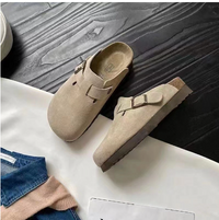 Jack | Herren Lässig Slip-on Clog Sandalen - Grau