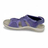 Damen Sandalen Klettverschluss Komfortsohle - Lila