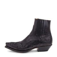 Cowboy Western Stiefel Herren - Schwarz